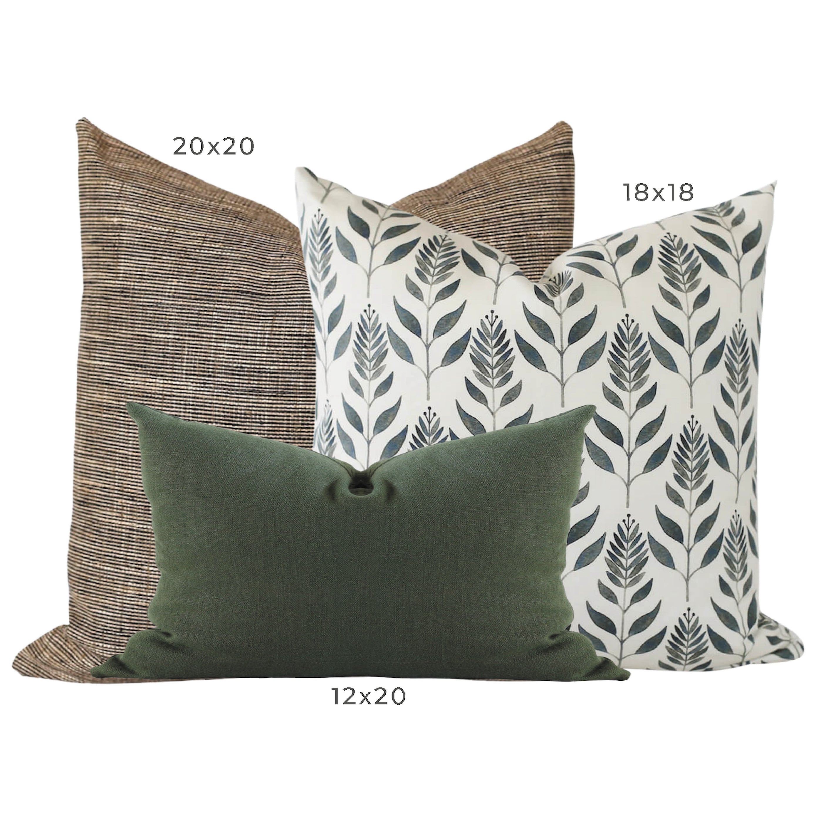 Pillow Combination 16 3 Pillow Covers Sofa Pillow Combo Farmhouse