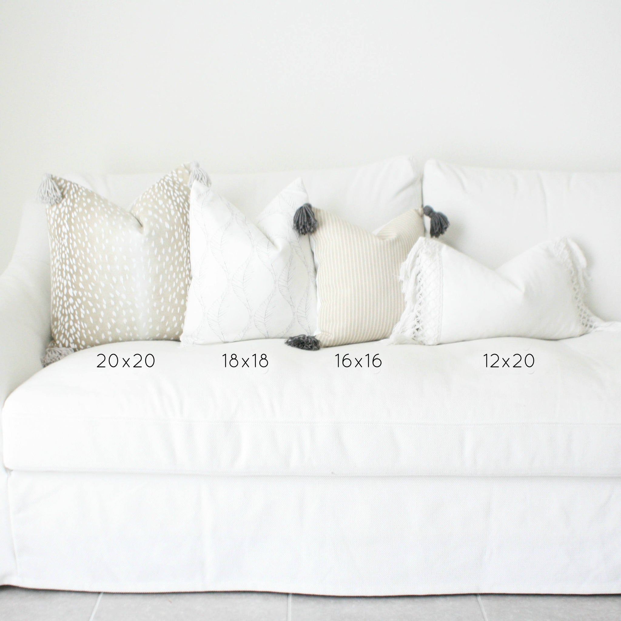 16x16 pillow in 18x18 cover shop