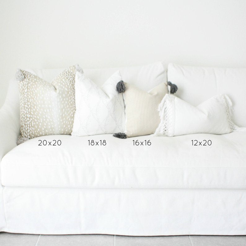 Ashton Leather Pillow Cover