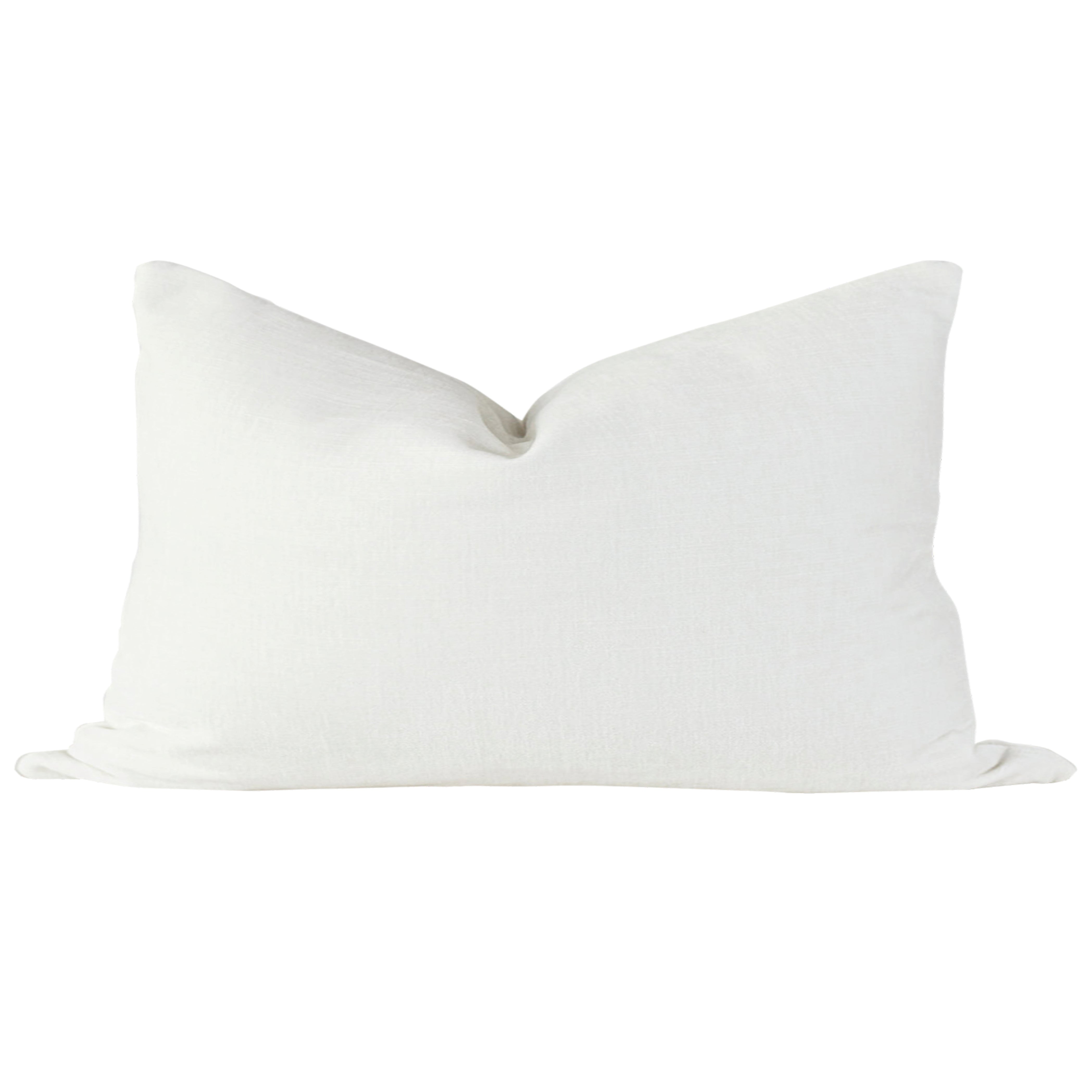 White velvet hot sale pillow cover