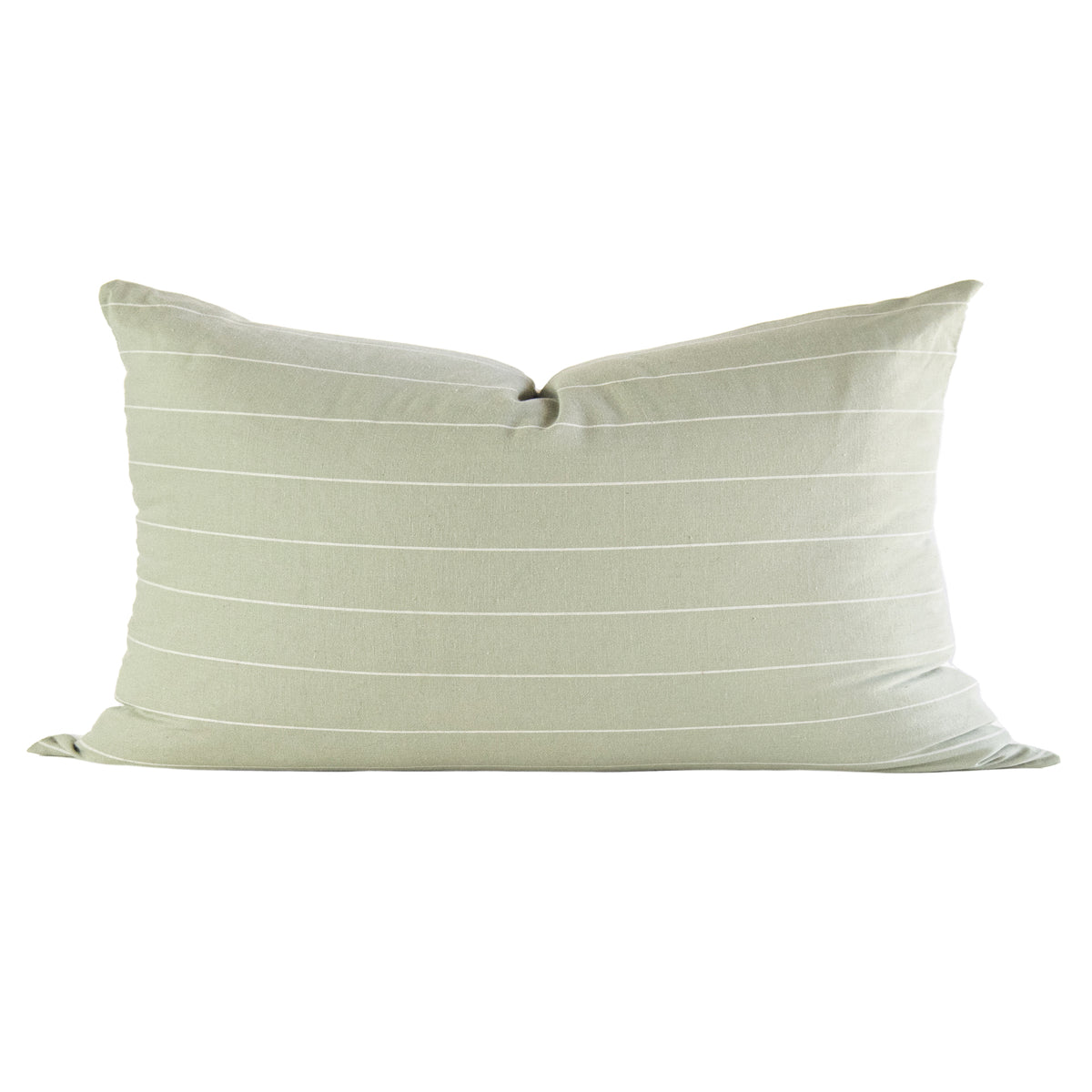 Light Green Linen Pillow Cover